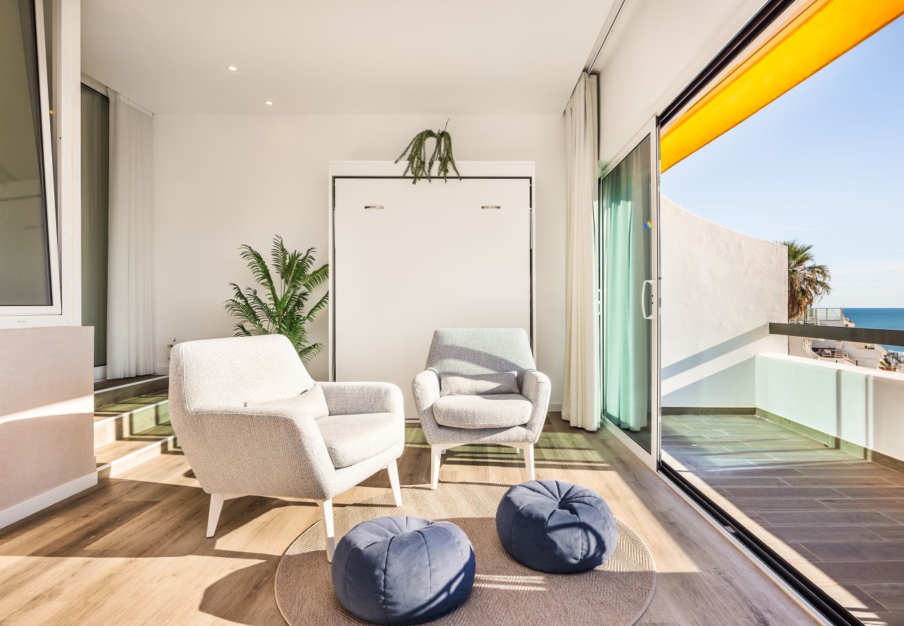 Apartamento em Albufeira - Endless Blue Apt OCV - Frente Praia, piscina