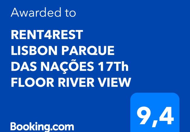 Apartment in Lisboa - RENT4REST LISBON PARQUE DAS NAÇÕES 17TH FLOOR RIVER VIEW Apartment in Lisboa - RENT4REST LISBON PARQUE DAS NAÇÕES 17TH FLOOR RIVER VIEW